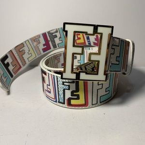 Fendi belt Multi-Color 110 cm long